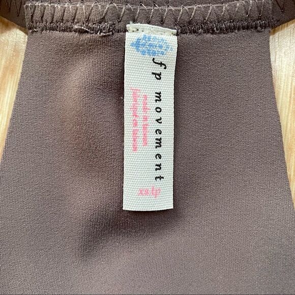 NWOT Free People Movement Kalamata Brown/Tan Blaze Sports Bra - Size: XS - Picture 5 of 10